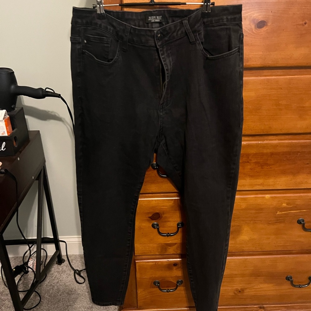 Black Judy jeans, size 20W